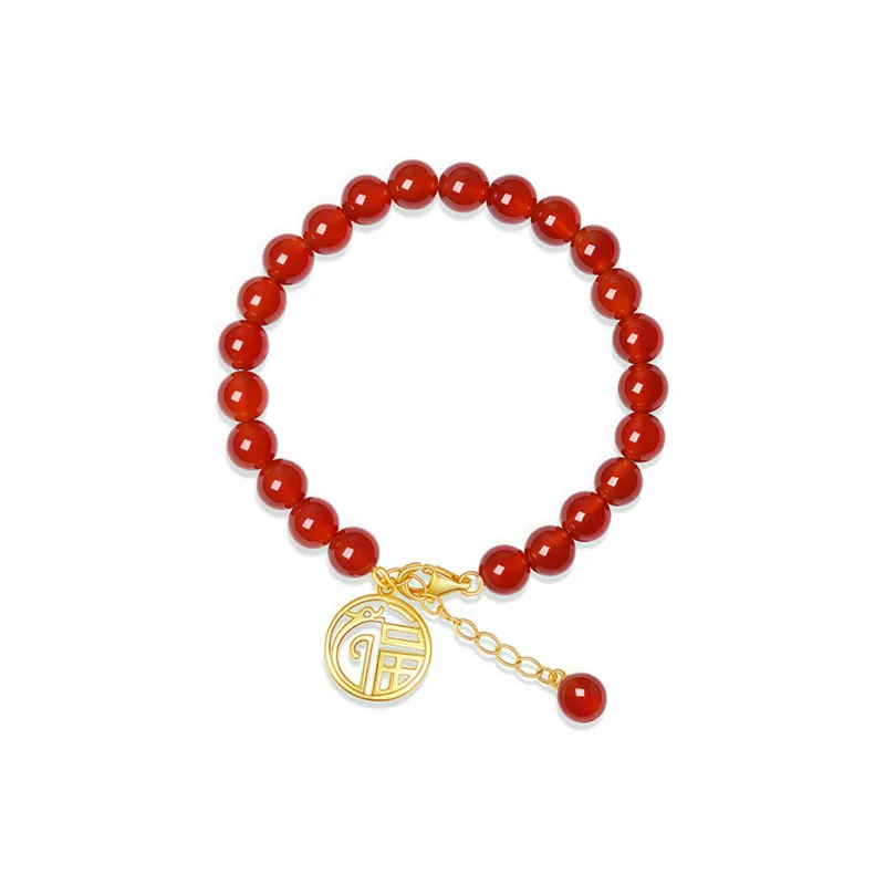 Di Su Xing Chalcedony Bracelets Women's-0