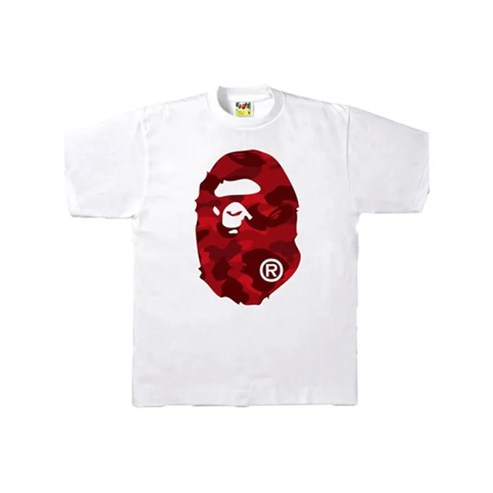 A BATHING APE T Shirt Unisex White-0