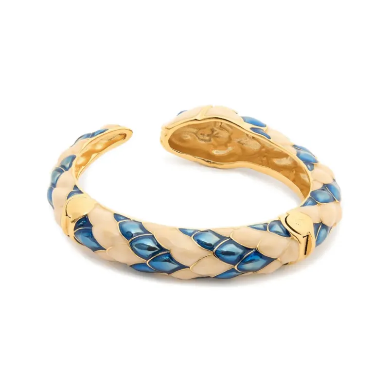 Roberto Cavalli Snake Cuff Bracelet-2
