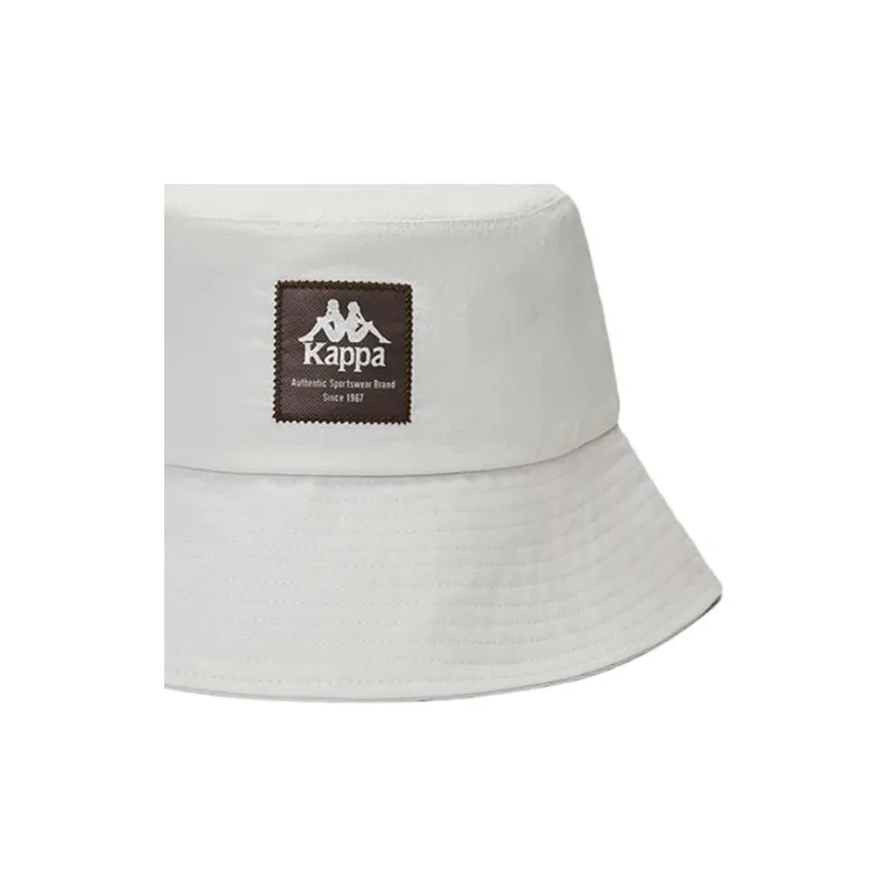 Kappa Polyamide, Cotton Bucket Hats Unisex White-2