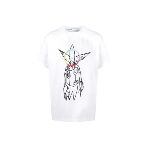 OFF WHITE X Futura Oversized Fit Alien T Shirt