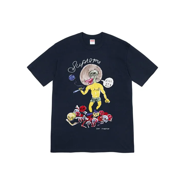 Supreme Daniel Johnston Kill Em All Tee-2