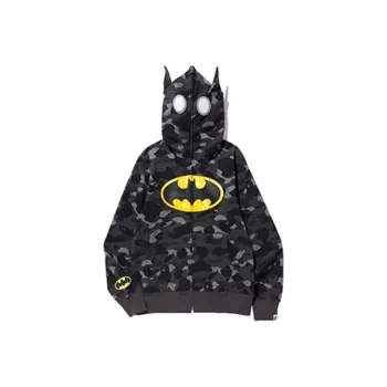 A BATHING APE X Dc Batman Color Camo Full Zip Hoodie #1