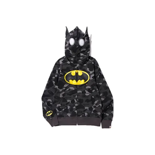 A BATHING APE X Dc Batman Color Camo Full Zip Hoodie #1