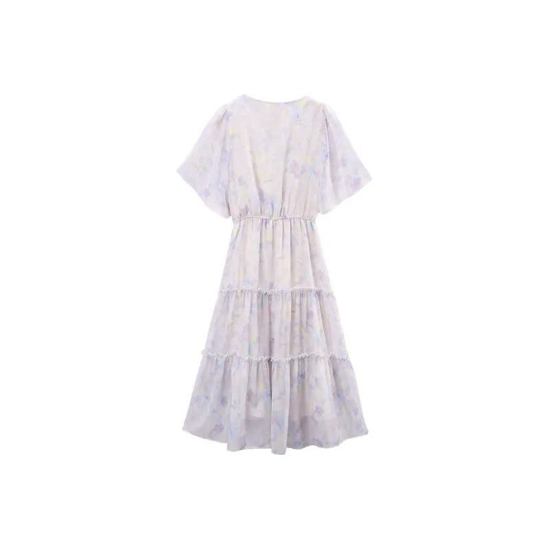 A Paradise For Awakening Short Sleeved Dress Women's-1