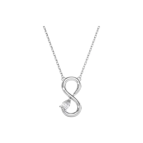 Swarovski 18K Gold Necklaces Women's Silver