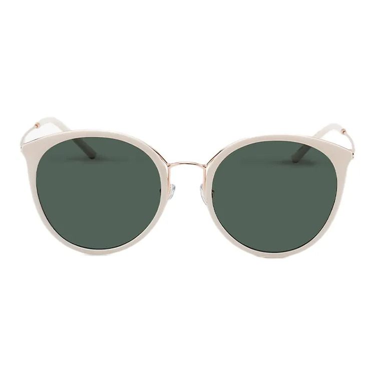 NOME TR/Memory Plastic Metal Cat Eye Sunglasses Women's-3