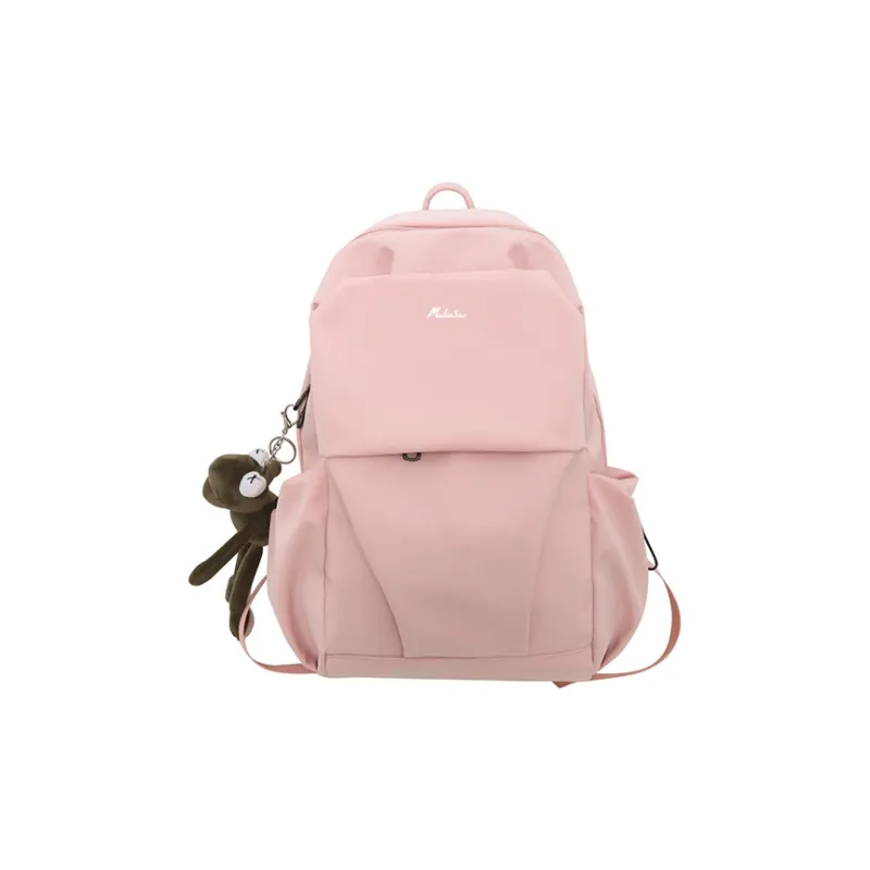 Mulinsen Nylon Backpacks Backpack Regular Unisex Black/White/Burgundy/Gray/Green/Pink-8