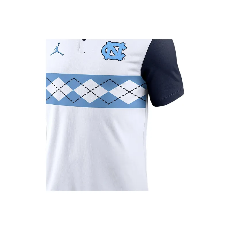 JORDAN North Carolina Tar Heels Vapor Men's JORDAN Brand Dri FIT College Polo-2