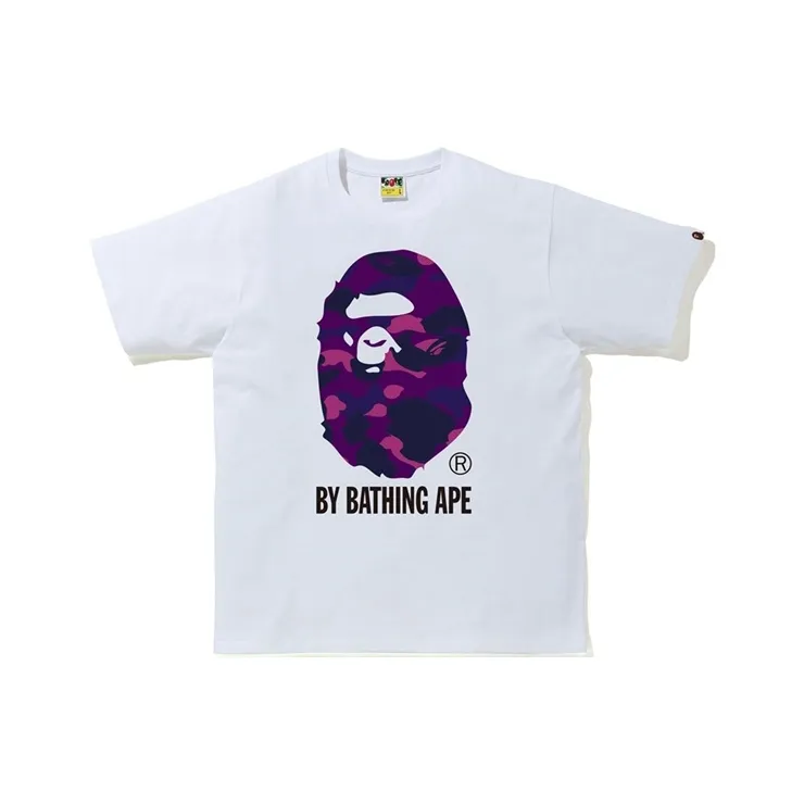 A BATHING APE Reflector Color Camo By Bathing Tee-4