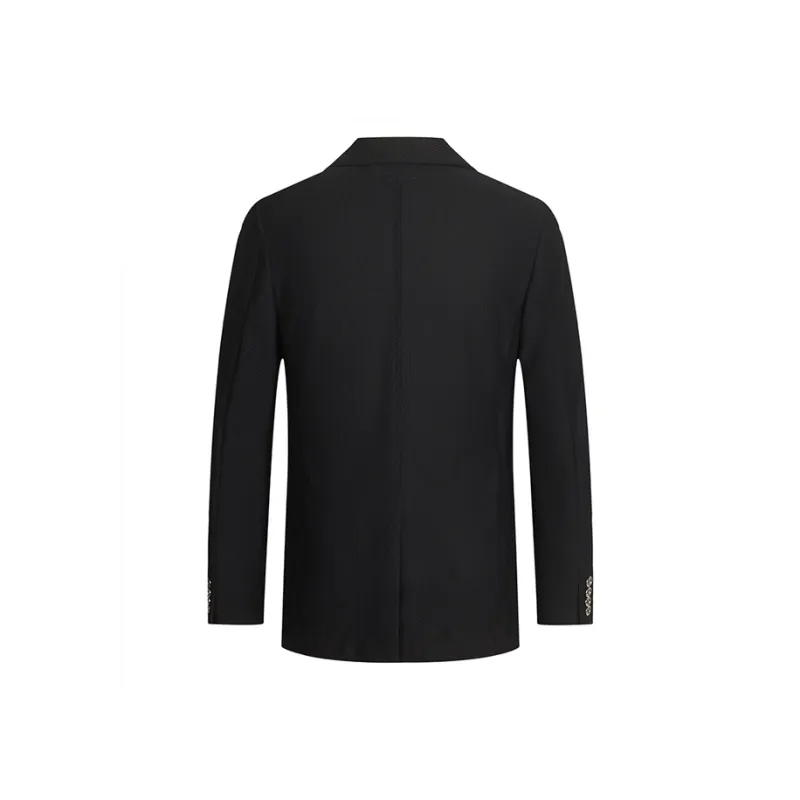 MANGANO Business Suit Men's Black Comes With Brand Shopping Bag-1