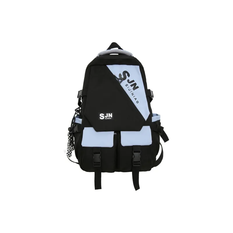 H YXIANG Nylon Travel Backpack Tubas Men's Multicolor-3