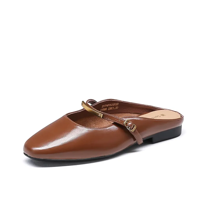 Spider King Rubber Sole Slip Resistant Wrap toe Slippers Women's-5