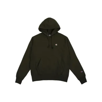 Champion Hooded Regular Sweatshirt US Version Unisex Army Green