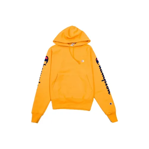 Champion Sweatshirt US Version Unisex Yellow