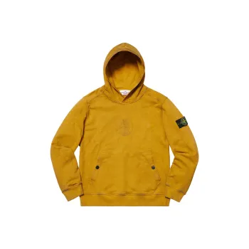Supreme Stone Island Hooded Sweatshirt SS19 Olive