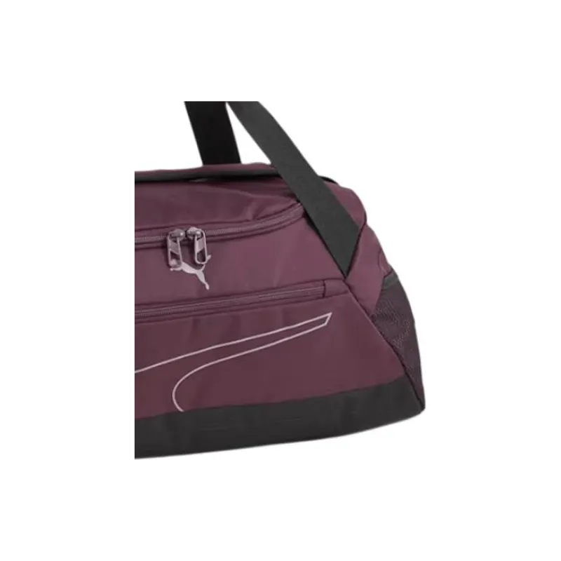 PUMA Recycled Polyester Sports Bag Gym Bag Small Size Women's Midnight Fuchsia-3