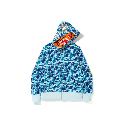 A BATHING APE ABC Camo Tiger Full Zip Hoodie Unisex MULTI