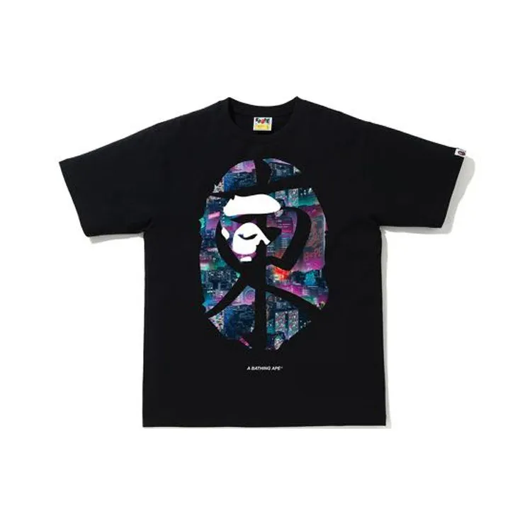 Bape Neon Tokyo Kanji Tee-0