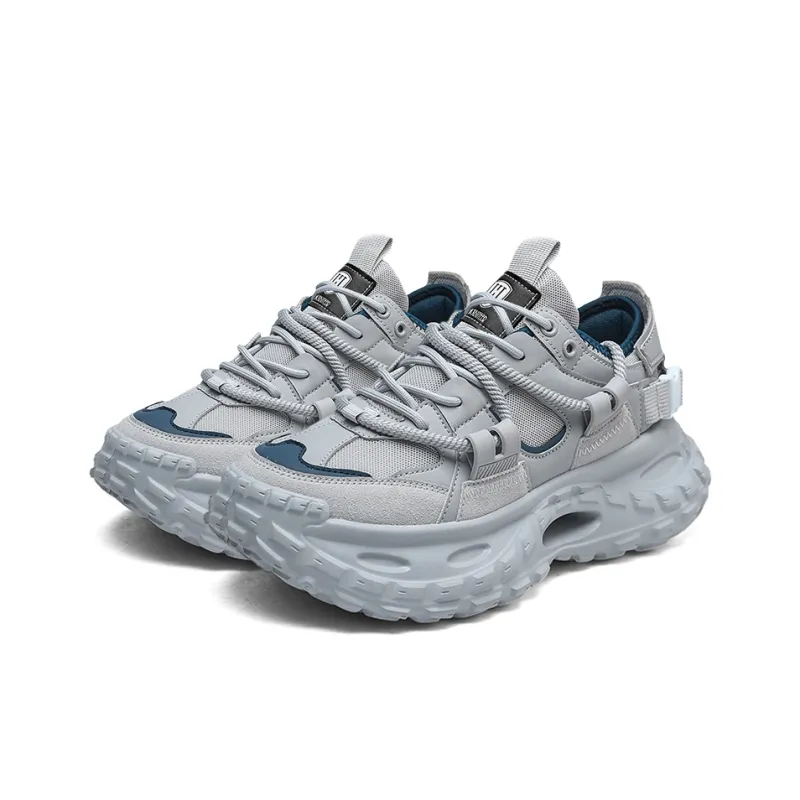 HACKBUTEER Low Top Chunky Sneakers Men's Box Included-11
