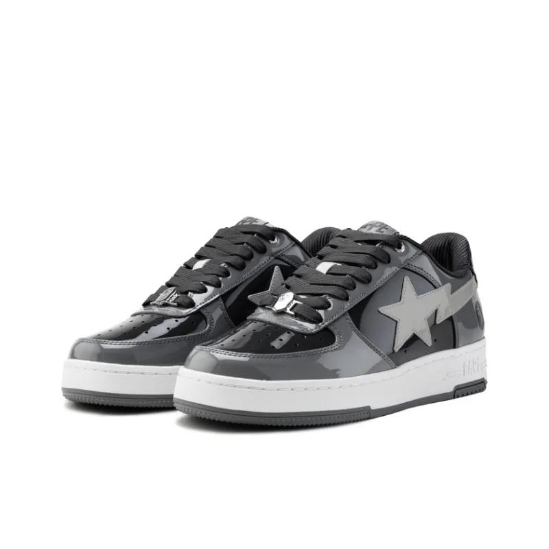 A BATHING APE Low Top Skateboard Shoes Women's-1