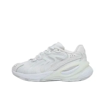 PUMA Inverse Echo Anti Slip Wear Resistant Low Top Casual Shoes Women's White