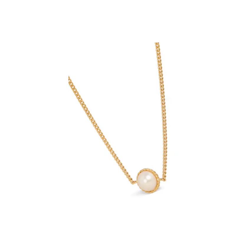 CELINE Brass Necklaces Women's Gold-3