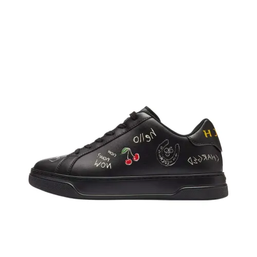 COACH Highline Low Top Skateboard Shoes Men's Black