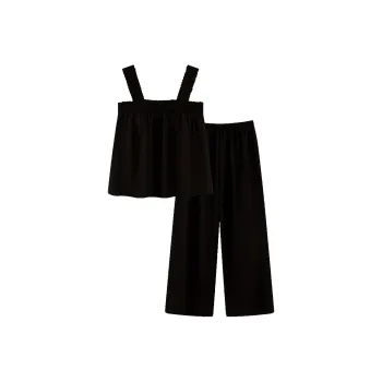 XIAFENYAN Pajama Set Women's Black