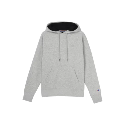Champion Sweatshirt US Version Unisex Light Gray