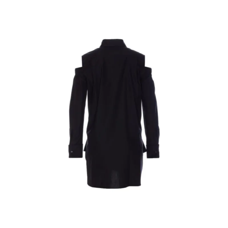 MaxMara Ragni Cut Out Button Up Shirt-1
