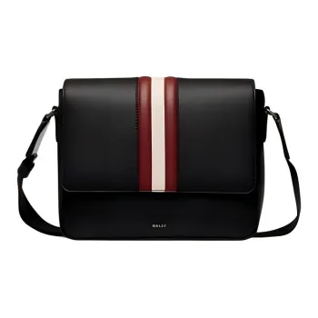 BALLY Cow Leather Messenger Bag Crossbody Bag Shoulder Bag Regular Men's Multicolor