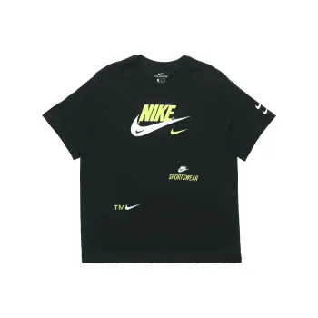 Nike Set in Sleeve T Shirt Men's Men's Black Black