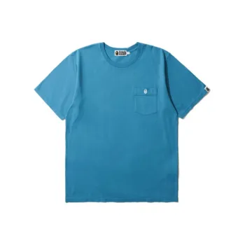 A BATHING APE One Point Pocket Overdye Tee