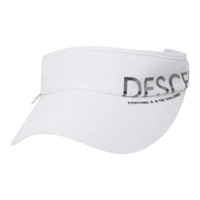 DESCENTE Polyurethane Polyester Sun Protection Hats Women's White-0