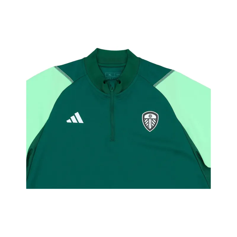 Adidas Leeds United 2023-24 Training Top Soccer Jerseys Women's Green-3
