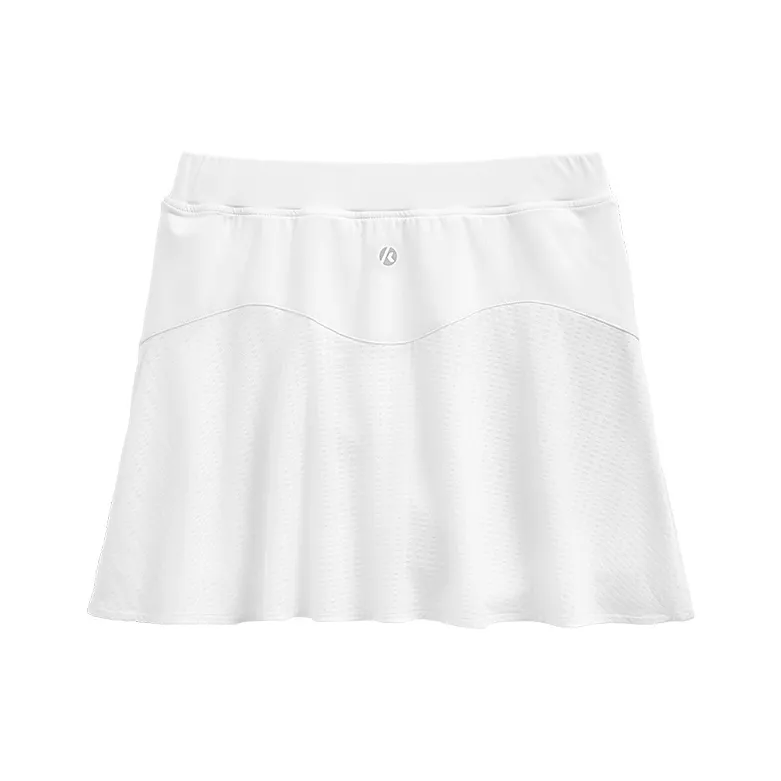 Kawasaki Match Clothing Collection Sports Skirt Women's White/Black-1
