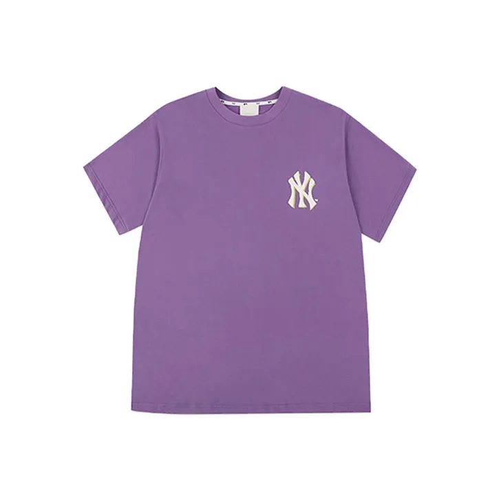 MLB New York Yankees T Shirt Unisex Purple-0