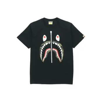 A BATHING APE A BATHING APE 1st Camo Shark Tee