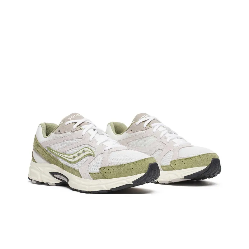 Saucony Grid Ride Millennium Suede White Green-3