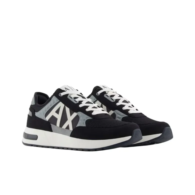 ARMANI EXCHANGEAE Low Top Casual Shoes Men's Marine Blue-2