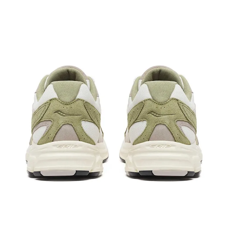 Saucony Grid Ride Millennium Suede White Green-5
