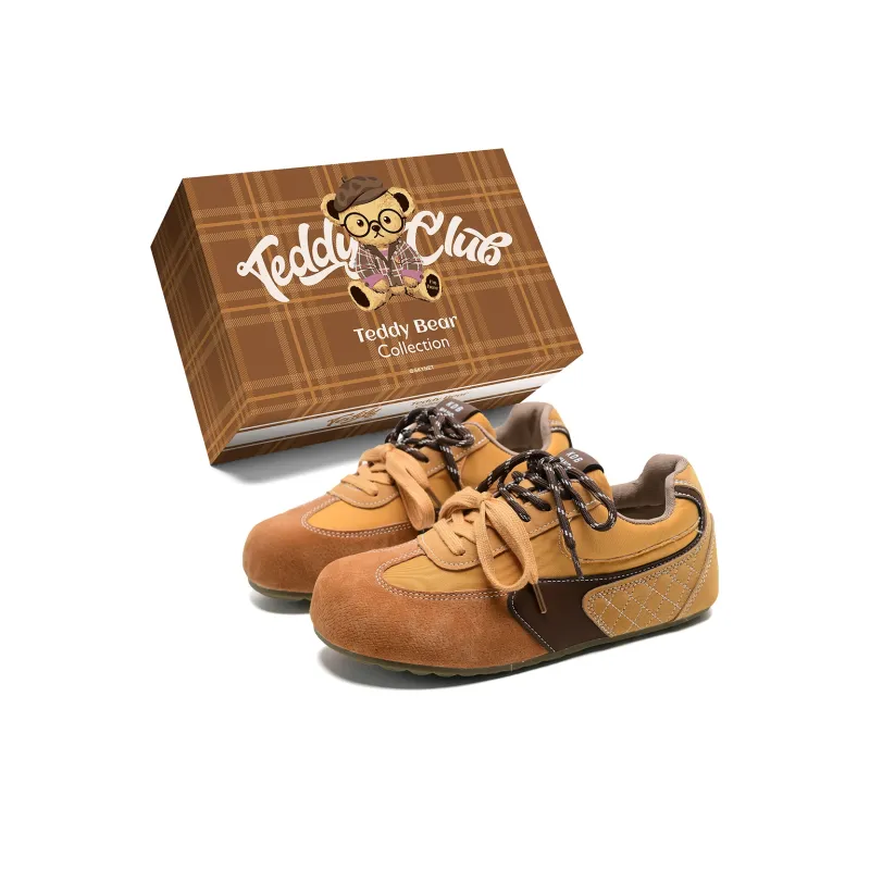 Teddy Bear Collection Slip Resistant Coverage Lightweight Low Top Casual Shoes Women's-6