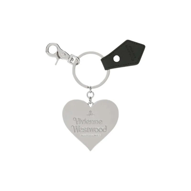 Vivienne Westwood Mirror Heart Orb Keyring-2