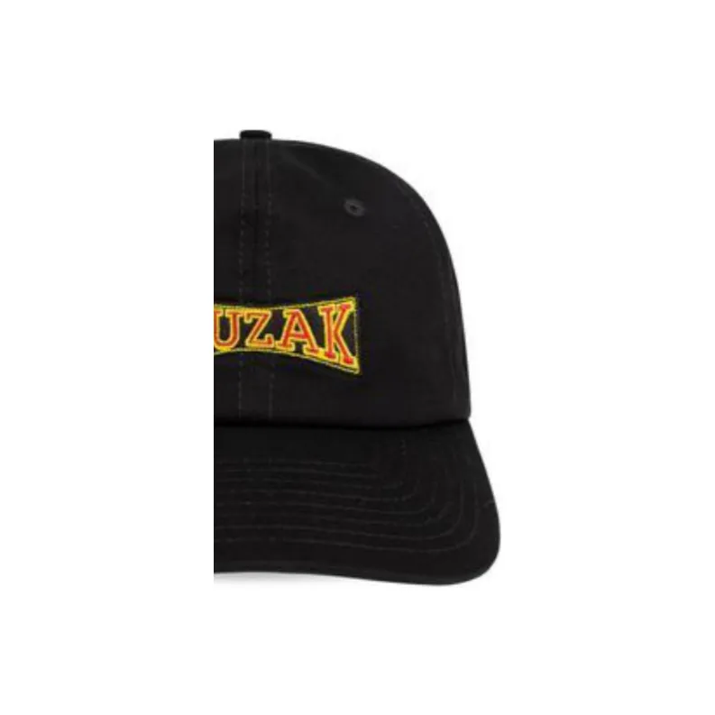 BALLY X Dj Leo Mas Muzak Embroidery Curved Peak Cap-2