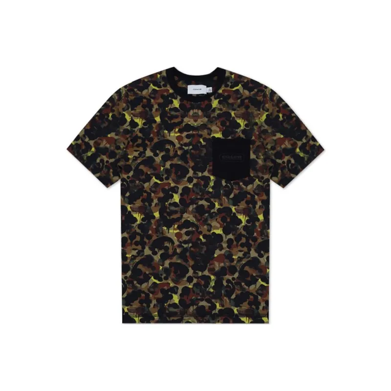 COACH T Shirt Unisex Camouflage-0
