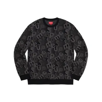 Supreme Scatter Text Crewneck