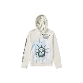 OFF WHITE Liberty Print Cotton Hoodie