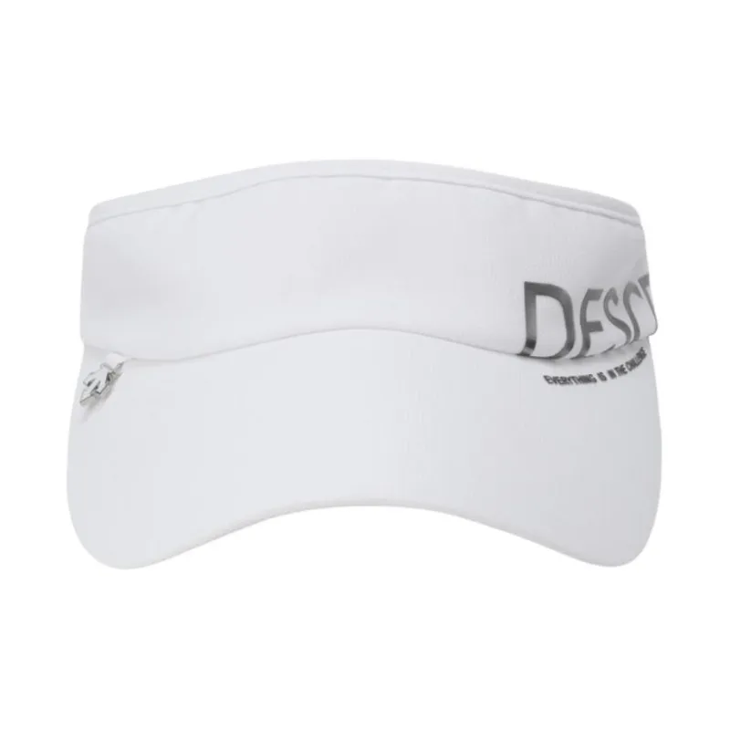 DESCENTE Polyurethane Polyester Sun Protection Hats Women's White-1