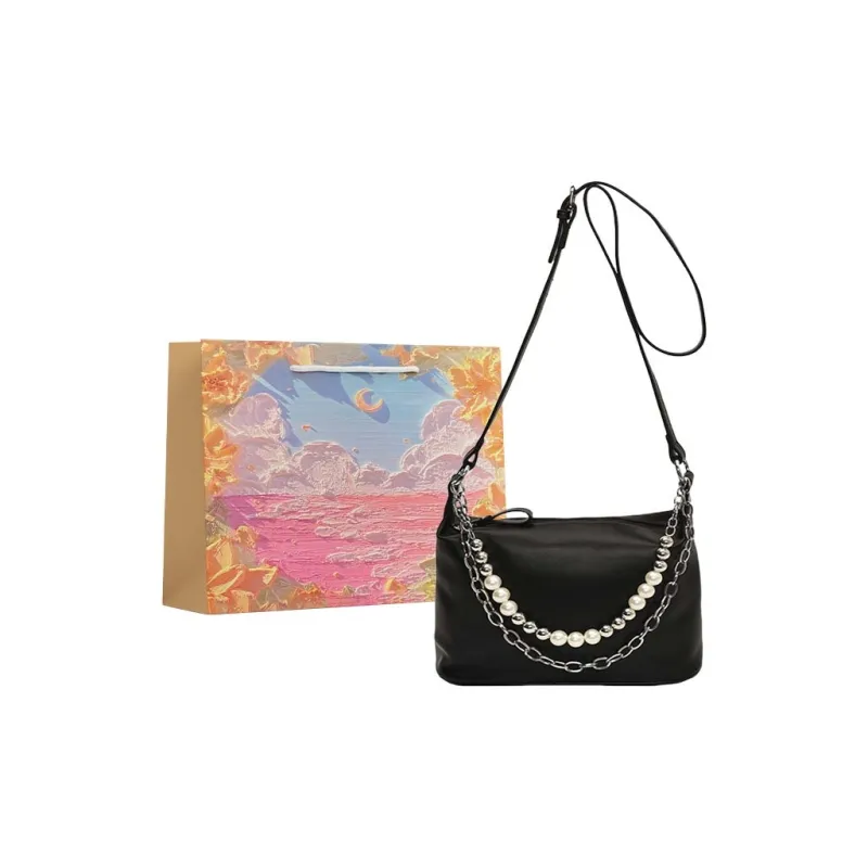 BRINCH PU Shoulder Bag Women's Multicolor-0